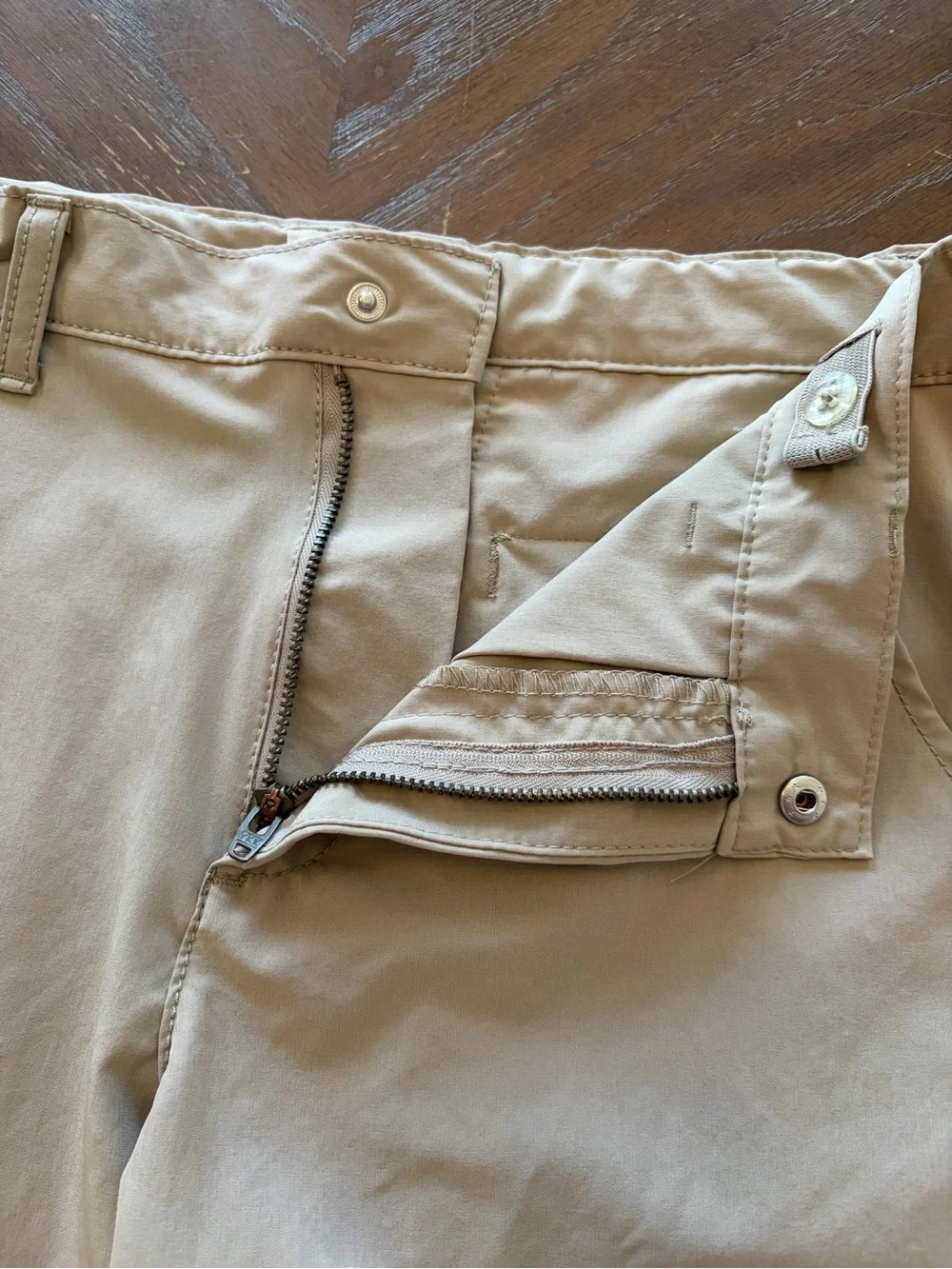 Boys Classic Khaki Shorts - Neutral Tan